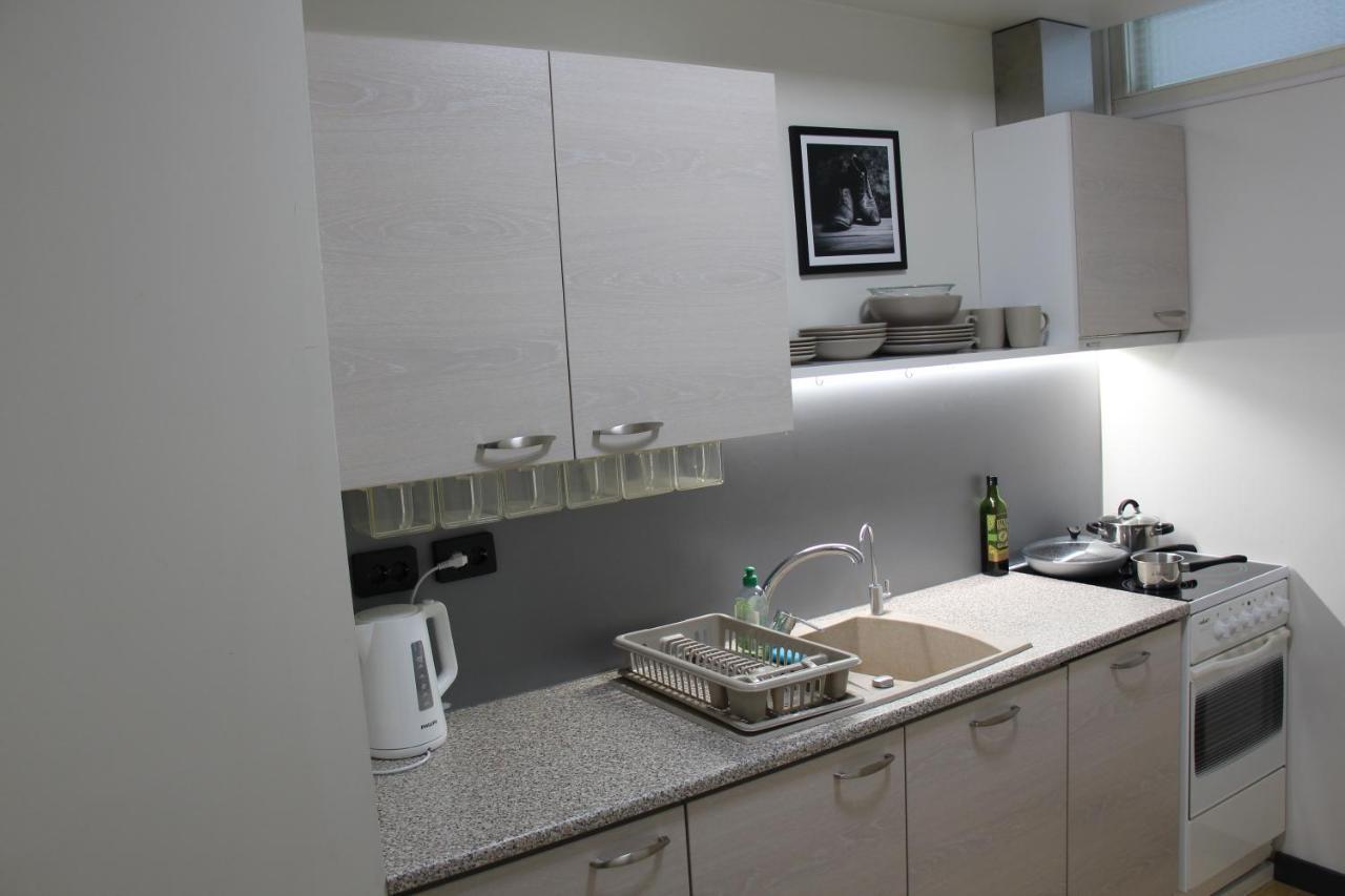 New Modern 4-Room Apartment With Big Balcony And Undeground Parking In Center Of تالين المظهر الخارجي الصورة
